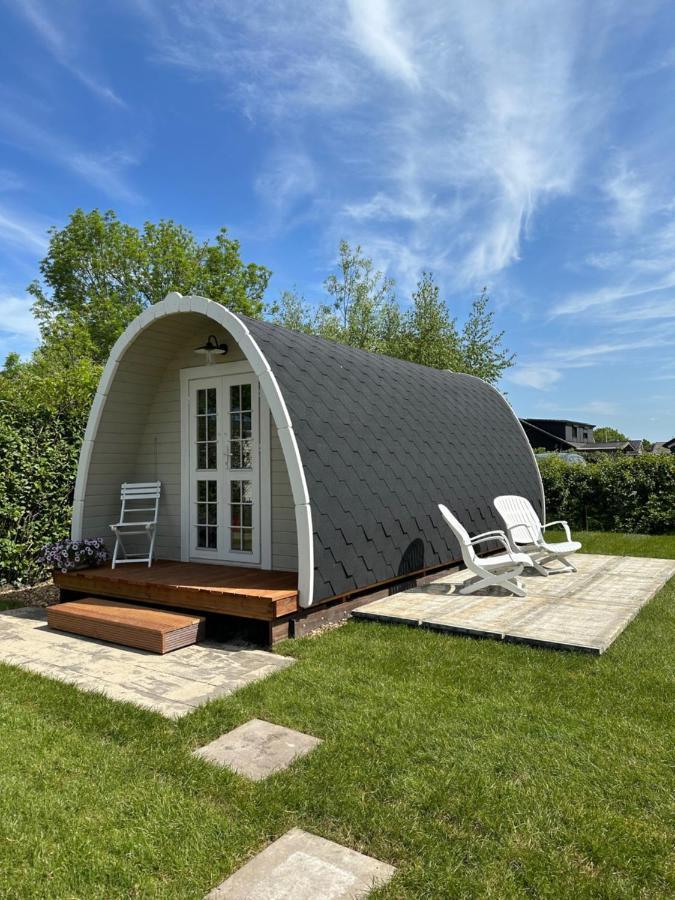 Lodge, Een Super Knus Tiny House, Nabij Vaarwater En Haven! Belt-Schutsloot 外观 照片