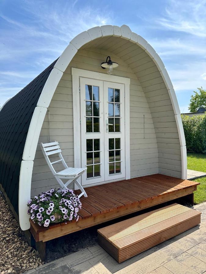 Lodge, Een Super Knus Tiny House, Nabij Vaarwater En Haven! Belt-Schutsloot 外观 照片