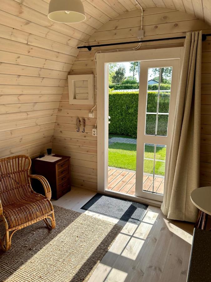 Lodge, Een Super Knus Tiny House, Nabij Vaarwater En Haven! Belt-Schutsloot 外观 照片