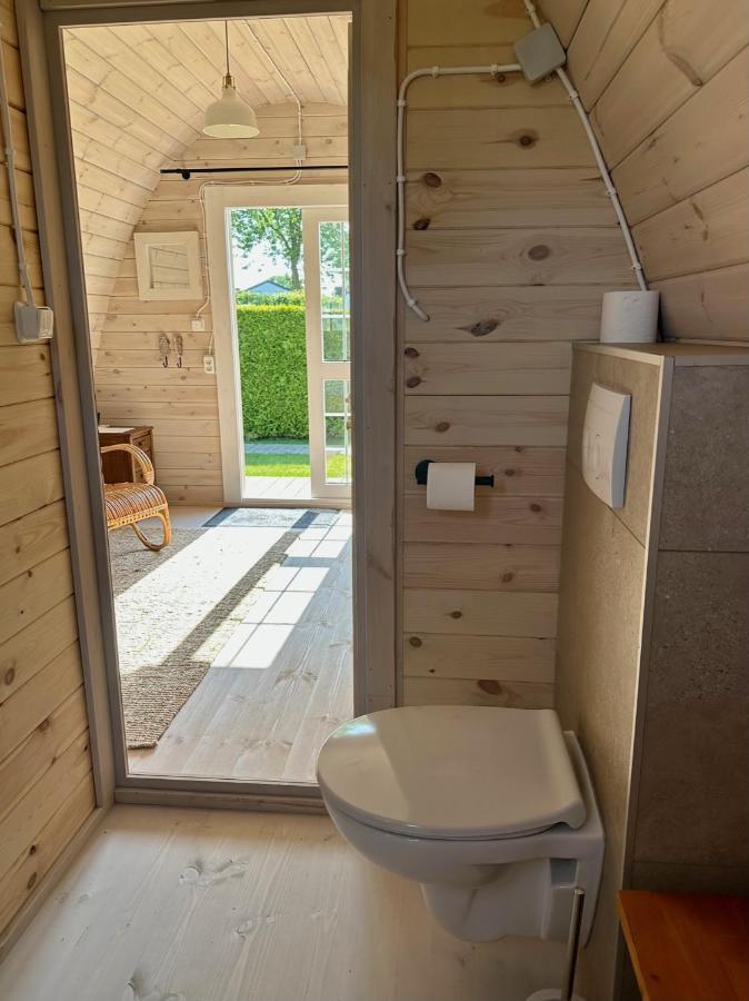 Lodge, Een Super Knus Tiny House, Nabij Vaarwater En Haven! Belt-Schutsloot 外观 照片