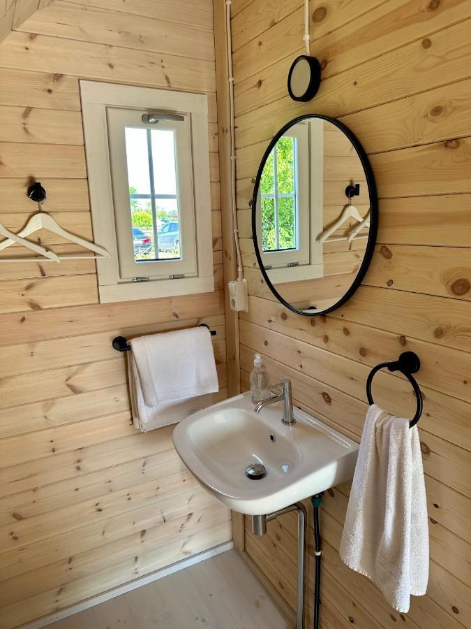 Lodge, Een Super Knus Tiny House, Nabij Vaarwater En Haven! Belt-Schutsloot 外观 照片